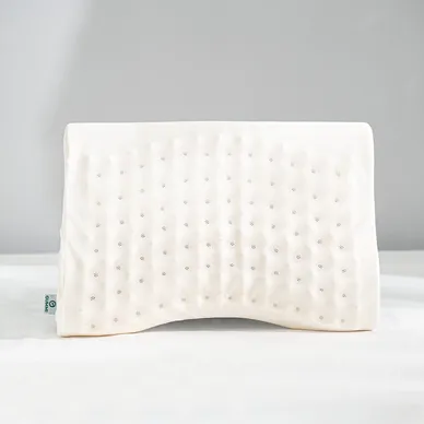 Gối cao su Gummi Oren 100% thiên nhiên massage cổ vai gáy - Ảnh 3