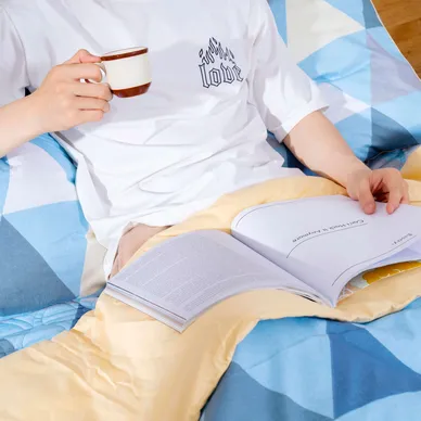 Bộ chăn ga phủ cotton Amando Dream 5 chi tiết - Ảnh 9