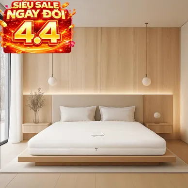 Nệm cao su cao cấp Gummi Legend nhập khẩu dày 20cm - Ảnh 2