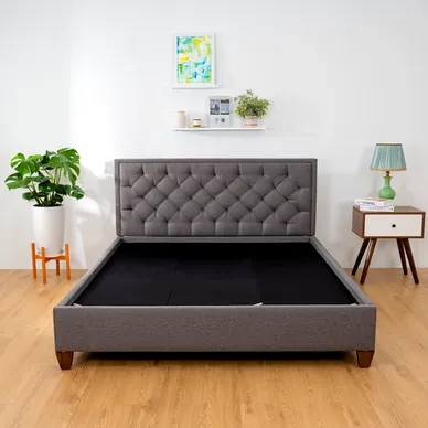 Đầu giường Amando Carpi màu xám - Ảnh 3