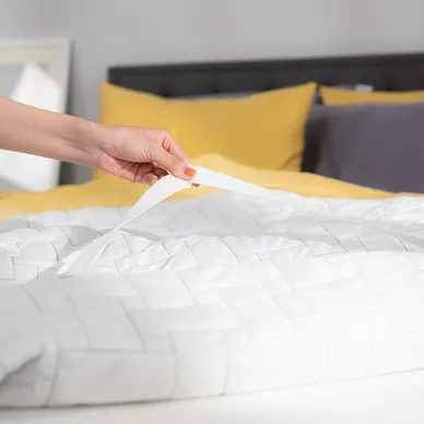 Bộ chăn ga phủ Amando Confident 7 chi tiết màu ghi xám - Ảnh 9