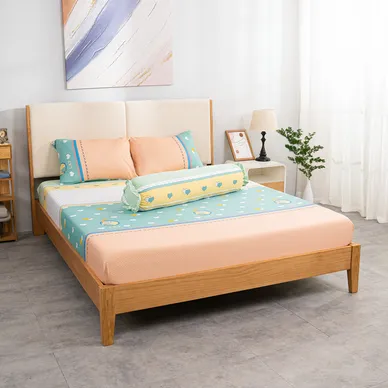Bộ Ga chun AMD Silky 25 KID màu M33 - Ảnh 3