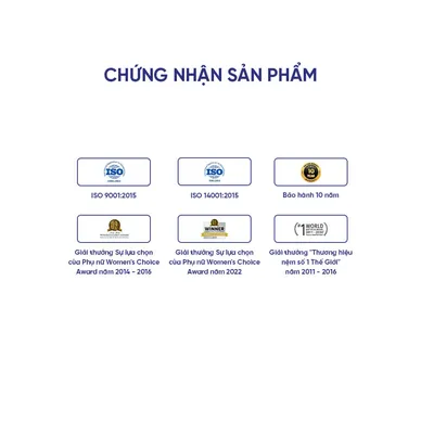 (Phiên bản giới hạn) Nệm lò xo Serta Pedic iBreeze cao cấp làm mát linh hoạt dày 41cm - Ảnh 13