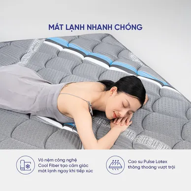 (Phiên bản giới hạn) Nệm lò xo Serta Perfect Sleeper Grand Suite cao cấp kháng khuẩn dày 30cm - Ảnh 6