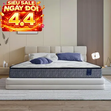 Nệm lò xo King Koil Serene Pure cân bằng trọng lực dày 26cm (Phiên bản giới hạn) - Ảnh 2