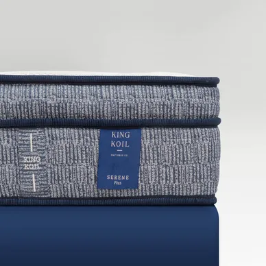 Nệm lò xo King Koil Serene Plus lông cừu gấp 3 nâng đỡ dày 27cm (Phiên bản giới hạn) - Ảnh 6