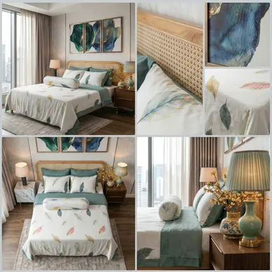 Vỏ chăn chần tencel Amando Bliss sang trọng - Ảnh 5