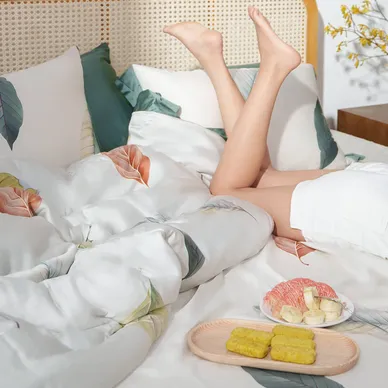 Bộ ga chun lụa tencel cao cấp Amando Bliss 4 chi tiết - Ảnh 22