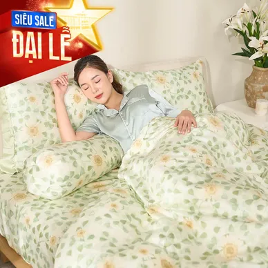 Bộ ga chun lụa tencel cao cấp Amando Bliss 4 chi tiết - Ảnh 2