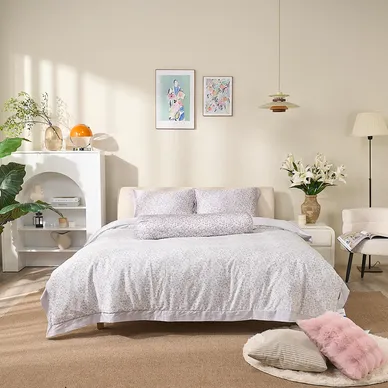 Bộ ga chun lụa tencel cao cấp Amando Bliss 4 chi tiết - Ảnh 3