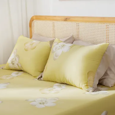 Bộ ga chun Lụa tencel cao cấp Amando Bliss 4 chi tiết mã TC002 - Ảnh 10