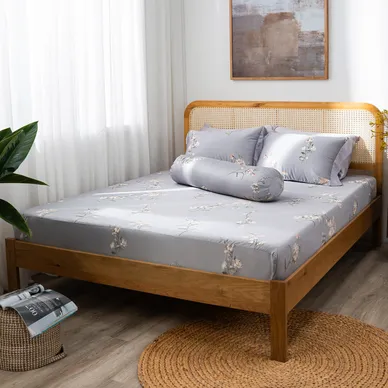 Bộ ga chun Lụa tencel cao cấp Amando Bliss 4 chi tiết mã TC005 - Ảnh 6