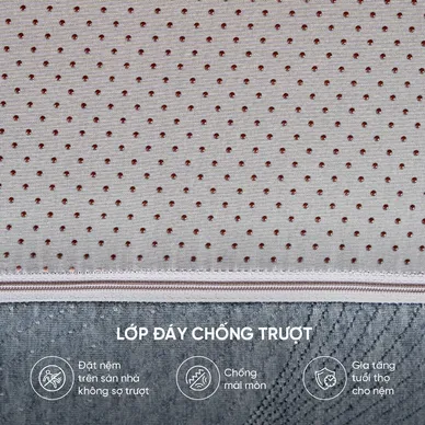 Nệm foam Goodnight Core (Akita) gấp 3 dày 8cm - Ảnh 6