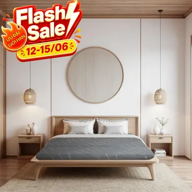 Nệm foam Goodnight Core (Akita) gấp 3 dày 8cm - Ảnh 2