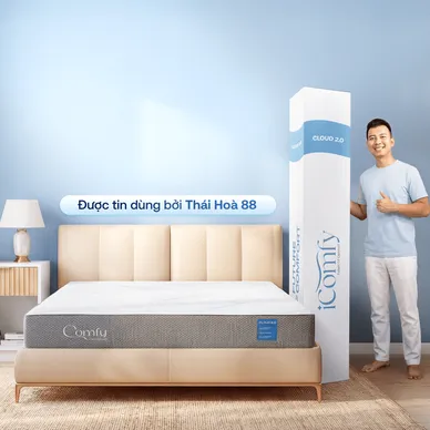 Nệm foam Comfy Cloud 2.0 siêu đàn hồi dày 15cm - Ảnh 3