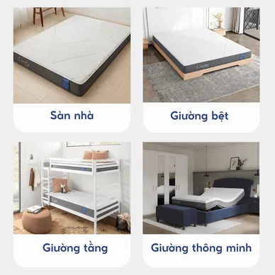 Nệm foam Comfy Cloud 2.0 siêu đàn hồi dày 15cm - Ảnh 13