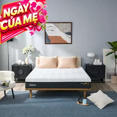 (Phiên bản giới hạn) Nệm Foam Tempur Pro Plus Medium Firm tương thích toàn diện dày 25cm - Ảnh 2