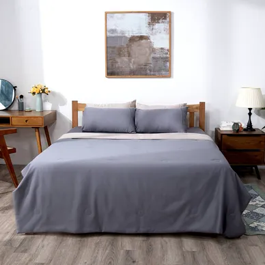 Chăn chần Cotton satin AMD The Essentials Đơn Sắc - Ảnh 7