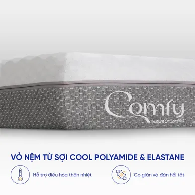 Nệm foam Comfy Cloud 3.0 cân bằng trọng lực dày 18cm - Ảnh 10