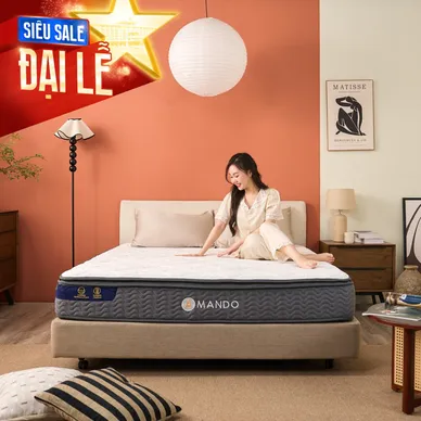 Nệm lò xo Amando Elite Original túi độc lập tiêu chuẩn khách sạn 5 sao dày 23cm - Ảnh 11