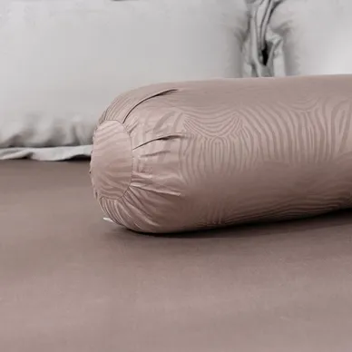 Bộ chăn ga Lụa tencel cao cấp Amando Lagom 5 chi tiết Màu Nâu - Ảnh 6