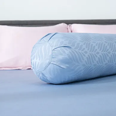 Bộ chăn ga Lụa tencel cao cấp Amando Lagom 5 chi tiết Màu Xanh dương - Ảnh 7