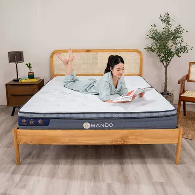 Nệm lò xo túi độc lập Amando Elite Plus giảm tiếng ồn dày 25cm - Ảnh 19