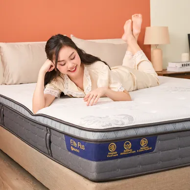 Nệm lò xo túi độc lập Amando Elite Plus ngủ mát, êm sâu dày 25cm - Ảnh 21