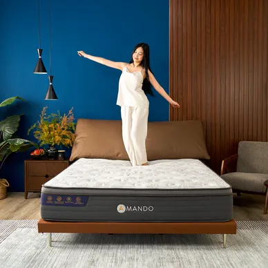 Nệm lò xo làm mát Amando Elite Grand dày 28cm - Ảnh 18