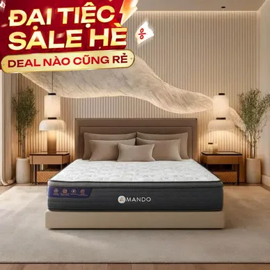 Nệm lò xo làm mát Amando Elite Grand dày 28cm - Ảnh 2