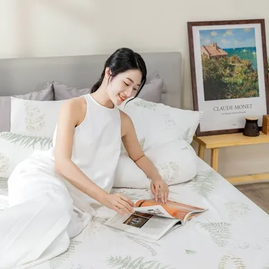 Bộ ga chun tencel Amando Celia 4 chi tiết TP002 - Ảnh 11