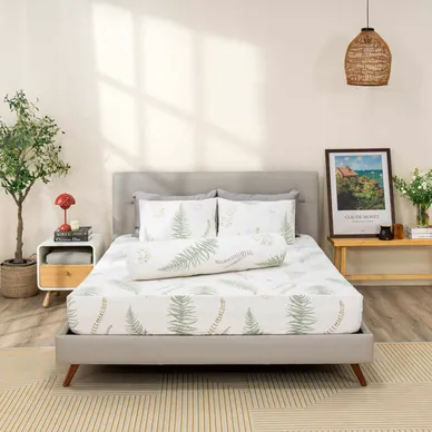 Bộ ga chun tencel Amando Celia 4 chi tiết TP002 - Ảnh 4