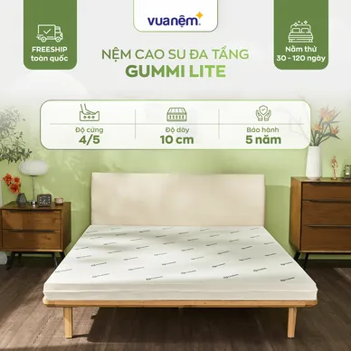 Nệm cao su đa tầng Gummi Lite giá tốt dày 10cm - Ảnh 2