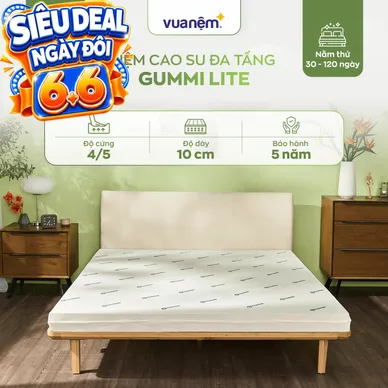 Nệm cao su đa tầng Gummi Lite giá tốt dày 10cm - Ảnh 11