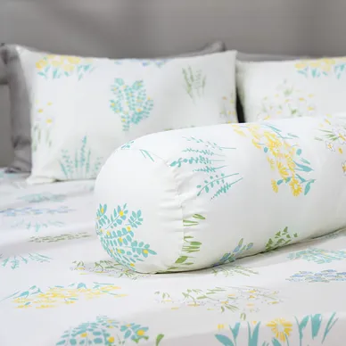 Bộ ga chun tencel Amando Celia 4 chi tiết màu trắng - Ảnh 6