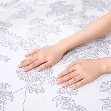 Bộ ga chun tencel Amando Celia 4 chi tiết TP007 - Ảnh 6