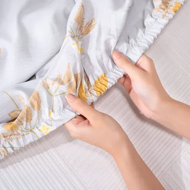 Bộ ga chun tencel Amando Celia 4 chi tiết TP008 - Ảnh 9