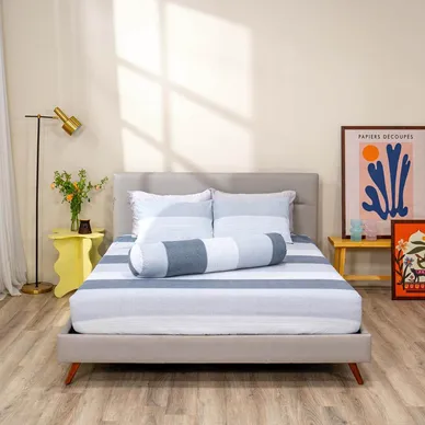 Bộ ga chun tencel Amando Celia 4 chi tiết TP004 - Ảnh 3