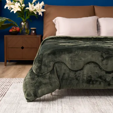 Chăn đông nhung tuyết giữ ấm Amando Warm Flannel (SS25) - Ảnh 41