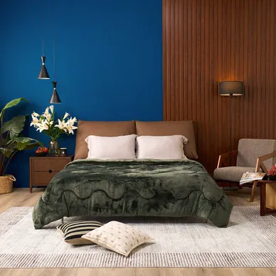 Chăn đông nhung tuyết giữ ấm Amando Warm Flannel (SS25) - Ảnh 39