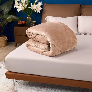 Chăn đông nhung tuyết giữ ấm Amando Warm Flannel (SS25) - Ảnh 24