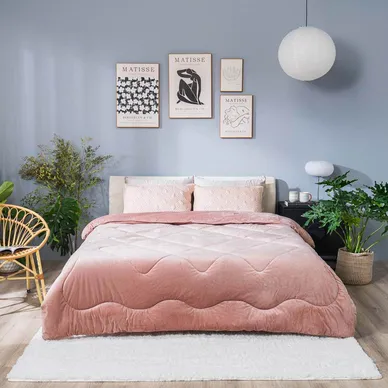 Chăn đông nhung tuyết giữ ấm Amando Warm Flannel (SS25) - Ảnh 5