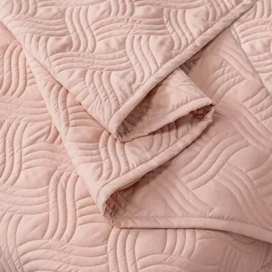 Bộ chăn chần, vỏ gối Microfiber mềm mại, kháng khuẩn Amando Luna 3 chi tiết - Ảnh 6