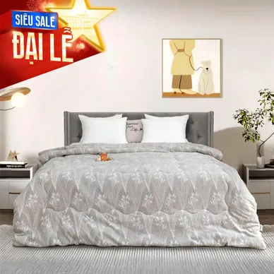 Chăn lông thỏ mềm mịn giữ ấm Amando Warm - Ảnh 2