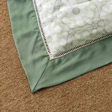 Bộ chăn ga chun sợi gỗ thiên nhiên Amando Jamila 5 chi tiết - Ảnh 7