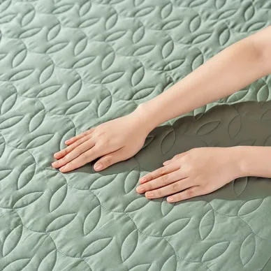 Bộ chăn ga chun sợi gỗ thiên nhiên Amando Jamila 5 chi tiết - Ảnh 10