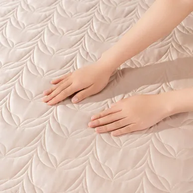 Bộ chăn ga phủ sợi gỗ thiên nhiên Amando Jamila 5 chi tiết LC001 - Ảnh 10