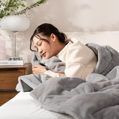 Chăn đông lông chồn cao cấp giữ ấm Amando Warm - Ảnh 5