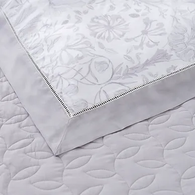 Bộ chăn ga chun chần sợi gỗ thiên nhiên Amando Jamila 5 chi tiết LC004 - Ảnh 7