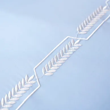 Bộ Chăn ga lụa tencel cao cấp Amando Soulmate 7 chi tiết màu Xanh - Ảnh 12